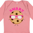 thumbnail image 4 of Inktastic Smart Cookie Girls Long Sleeve Baby Bodysuit, 4 of 5