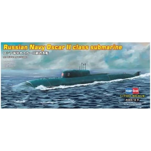 Hobby Boss Russian Navy Oscar II Class Submarine Boat Model Building Kit