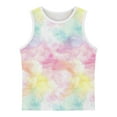 thumbnail image 5 of Posijego Kids Boys Girls Tie Dye Tank Top Toddler Sleeveless Shirts Summer Casual Beach Vacation Tank Tees, 5 of 6