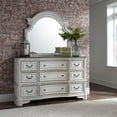 thumbnail image 3 of Magnolia Manor White 9 Drawer Dresser, 3 of 10