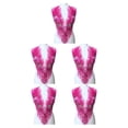 thumbnail image 2 of maskred Sturdy And Durable Lace Applique With 3D Beads And Rhinestones With Materials Are Sturdy And Durable Multiple Colors rose red A 5Set, 2 of 6