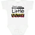 thumbnail image 3 of Inktastic Don't Mess with My Little Sister Boys or Girls Baby Bodysuit, 3 of 5