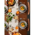 thumbnail image 2 of Saint Patricks Day Dwarf linen table runners, Gold Coin Green Clovers Tree Tables Dresser Scaves Non-Slip Burlap Runner for Kitchen Indoor Outdoor Party Holiday Gathering Light 13*71 in, 2 of 6