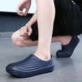 thumbnail image 3 of Dakaela Chef Shoes for Men Nonslip Water Proof Garden Kitchen Work Clogs Comfortable Nursing Mules, 3 of 8