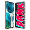 thumbnail image 3 of MUNDAZE Motorola One 5G Shockproof Clear Hybrid Protective Phone Case Teal Pink Clear Funny Text Quote Dank Cover, 3 of 5