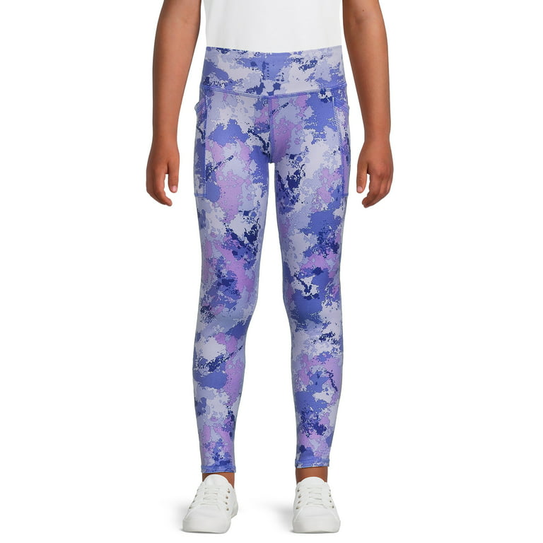 Constantly Varied Gear Floral Multi Color Purple Leggings Size XXL - 46%  off