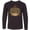 AB-Black, variant on Inktastic Cheetah Print Pumpkin Long Sleeve Youth T-Shirt