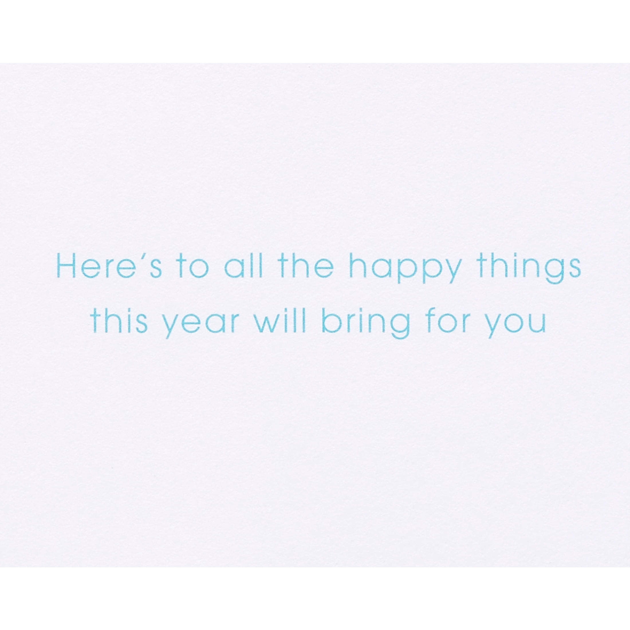 Papersong Premium Birthday Card (Happy Things)