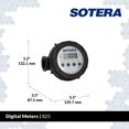 thumbnail image 2 of Medidor de transferencia de productos químicos Sotera 825 1 2-20 GPM Digital, 2 of 5