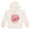 thumbnail image 2 of Disney Cars Little Girls' Fleece 2-Piece Hoodie and Leggings Set McQueen White Pink, 2 of 6