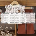 thumbnail image 3 of KPOPLK Toddler Baby Girl Fall Clothes Soft Outfits Set Embroidered Knit Top & Flare Pant 2Pcs Cute Home Outdoor 9Months 1t 2t 3t,Size 9-12 Months, 3 of 9
