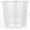 Clear-10cm, variant on 1 Pcs Clear Pot with Drainage, 4 Inch Clear Pot with Drainage Hole & Tags, Transparent Pot for Flowers Succulents Vegetables