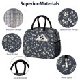 thumbnail image 4 of Womens Pioneer Flower Floral Print Pattern Lunch Box for Work,Insulated Lunch Bag for Women,Loncheras Para Mujer,Leakproof Adult Lunch Bag for Work,Beach,Travel,Picnic,Camping, 4 of 6