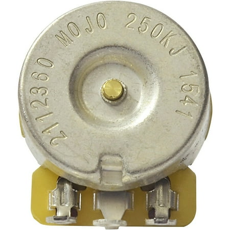 Solid Shaft Potentiometer - Mojotone Vintage Taper CTS 250K Solid Shaft Potentiometer