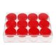 thumbnail image 2 of Tarros 12x 20g Tarros Vacíos para Arte de Uñas Acrílico Craft Beads Maquillaje Botella rojo, 2 of 9