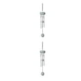 thumbnail image 3 of Youkk Exquisite Wind Chimes With Intricate For Refined Look Multiple Styles And Colors Wind Chime Pendant gray（roundwood） 2Set, 3 of 6