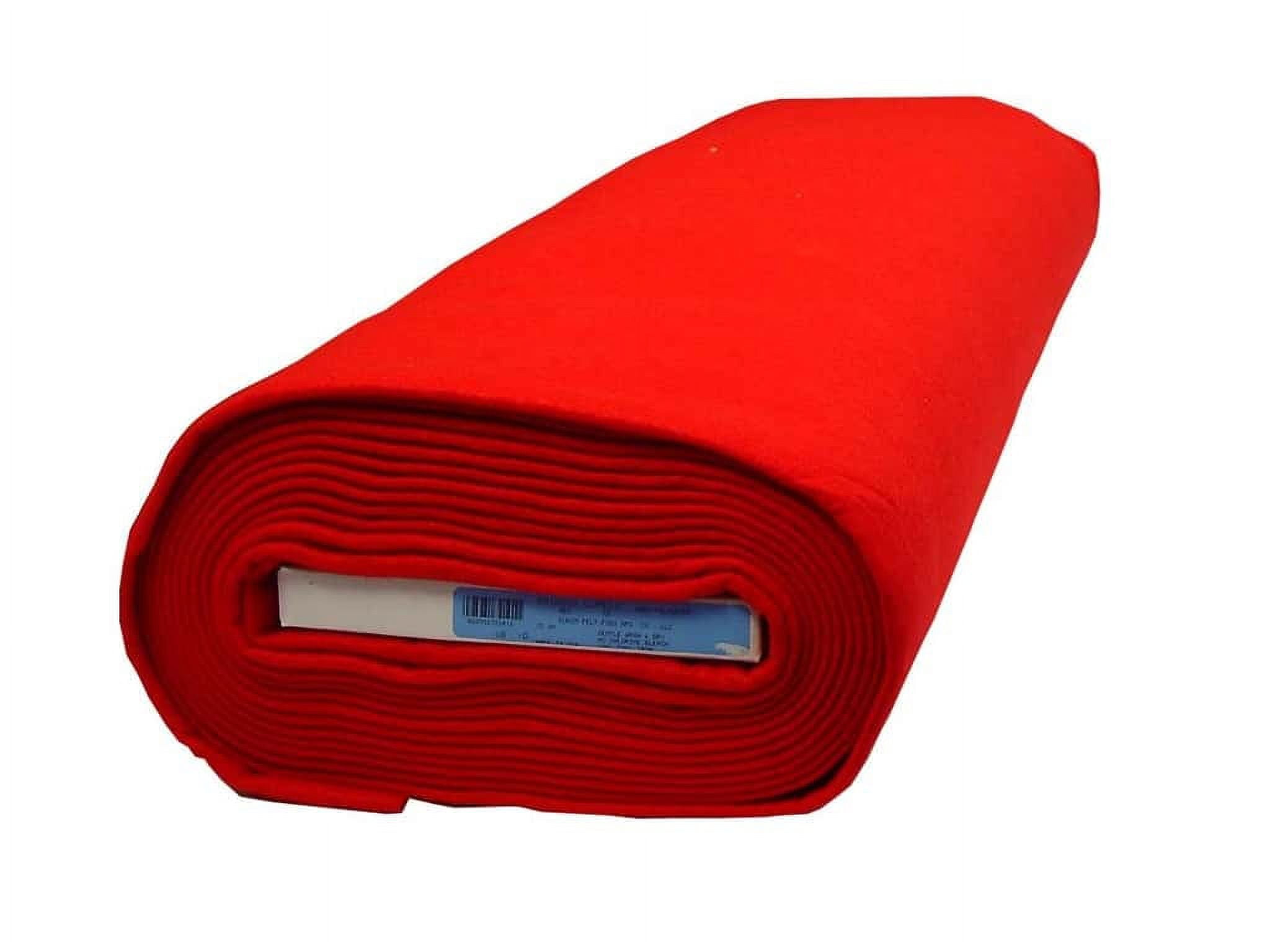 Kunin 72" Rainbow Classic Felt Red Fabric, per Yard