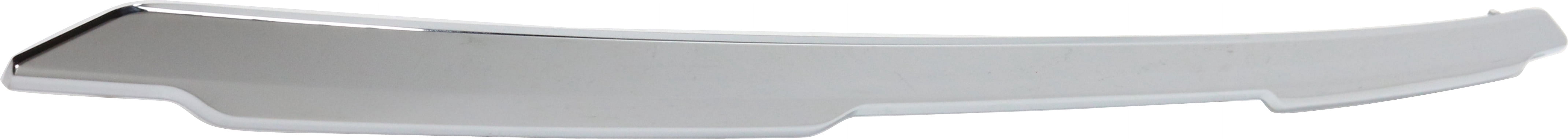 Bumper Trim Compatible With 2017-2019 Nissan Rogue Front Chrome CAPA Certified