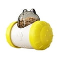 thumbnail image 1 of Rompecabezas dispensador de golosinas, comedero lento, rompecabezas interactivo, juguete para perros con dispensador de golosinas, amarillo, 1 of 12