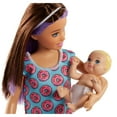 Barbie Skipper Babysitters Inc. Doll & Baby Feeding Doll Playset