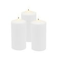 thumbnail image 6 of Stonebriar White Pillar Candles, Unscented, 3" x 6", 65 Hour Burn, 3 Pack, 6 of 6