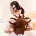 thumbnail image 6 of Spider Plush Backpack Stuffed Soft Animal Dolls Cartoon Insect Backpack Decorative Bag Adjustable Shoulder Strap Bag, 6 of 7