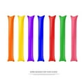 thumbnail image 4 of 40 PCS Thicken Bam Bam Thunder Sticks Cheering Sticks Cheerleading Cheering Sticks for Sports Cheers Ball Dance Basketball Football Noisemakers, 4 of 5