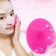 thumbnail image 5 of 2 cepillos de limpieza JM cepillo de limpieza facial silicona rojo rosa verde claro, 5 of 5