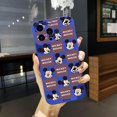 thumbnail image 1 of Para Xiaomi Redmi Note 12 12S 4G Pro 5G 9S 9A 12C Cara Divertida Mickey Minnie Plaid Square Edge Cubierta Completa Len Funda Protectora, 1 of 4