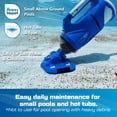 thumbnail image 2 of POOL BLASTER Catfish (Gen 2) Cordless Spa & Hot Tub Vacuum, More Power & Capacity, 45 Min Runtime, Spot Cleaning in Small Above Ground Swimming Pools, Rechargeable Spa Vac, 2 of 9