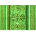 thumbnail image 1 of Ahgly Company Indoor Rectangle Abstract Green Modern Area Rugs, 2' x 4', 1 of 4
