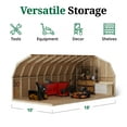 thumbnail image 6 of Little Cottage Co. 10x18 Value Gambrel Barn with 4 ft. Sidewalls, Outdoor Wood Storage Shed Do-It-Yourself Precut Kit, 6 of 13