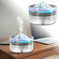 thumbnail image 3 of MKHSQHDG Today's Deals Desktop Decorative Humidifier Beautiful Large Capacity 2L Volcano Aromatherapy Machine Multifunctional Flame Humidifier Large Capacity Large Fog Diffuser, 3 of 8