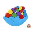 thumbnail image 2 of Moon Shaped Wooden Building Block, Kids Learning Toy, 2 of 7
