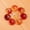 Red agate, variant on 50pcs/lot 12-16mm Natural Stone Mixed Round Big Hole Beads for Bracelet Charms-Red jade-14mm