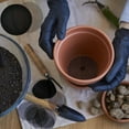thumbnail image 2 of 50/100Pc Flower Pot Hole Mesh Pad Bonsai Pot Bottom Grid Mat Bottom Mat Prevent Soil Loss Breathable Drainage Bottom Mat, 2 of 6
