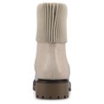 thumbnail image 3 of Journee Womens Isabeau Round Toe Block Heel Casual Comfort Chelsea Boots, Widths Available, 3 of 9
