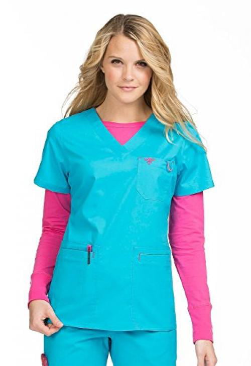 New Med Couture 8454 Women's Heidi Scrub Top 
