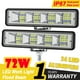 thumbnail image 2 of 72w coche barra de luz de trabajo led 4x4 motocicleta faros externos 24 barra de trabajo led todoterreno suv atv tractor barco camiones excavadora 12v 24v led combo beam huangjie unisex, 2 of 2