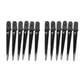 thumbnail image 1 of Caja de 12 pinzas para el pelo, para peluquería, color negro, 1 of 9