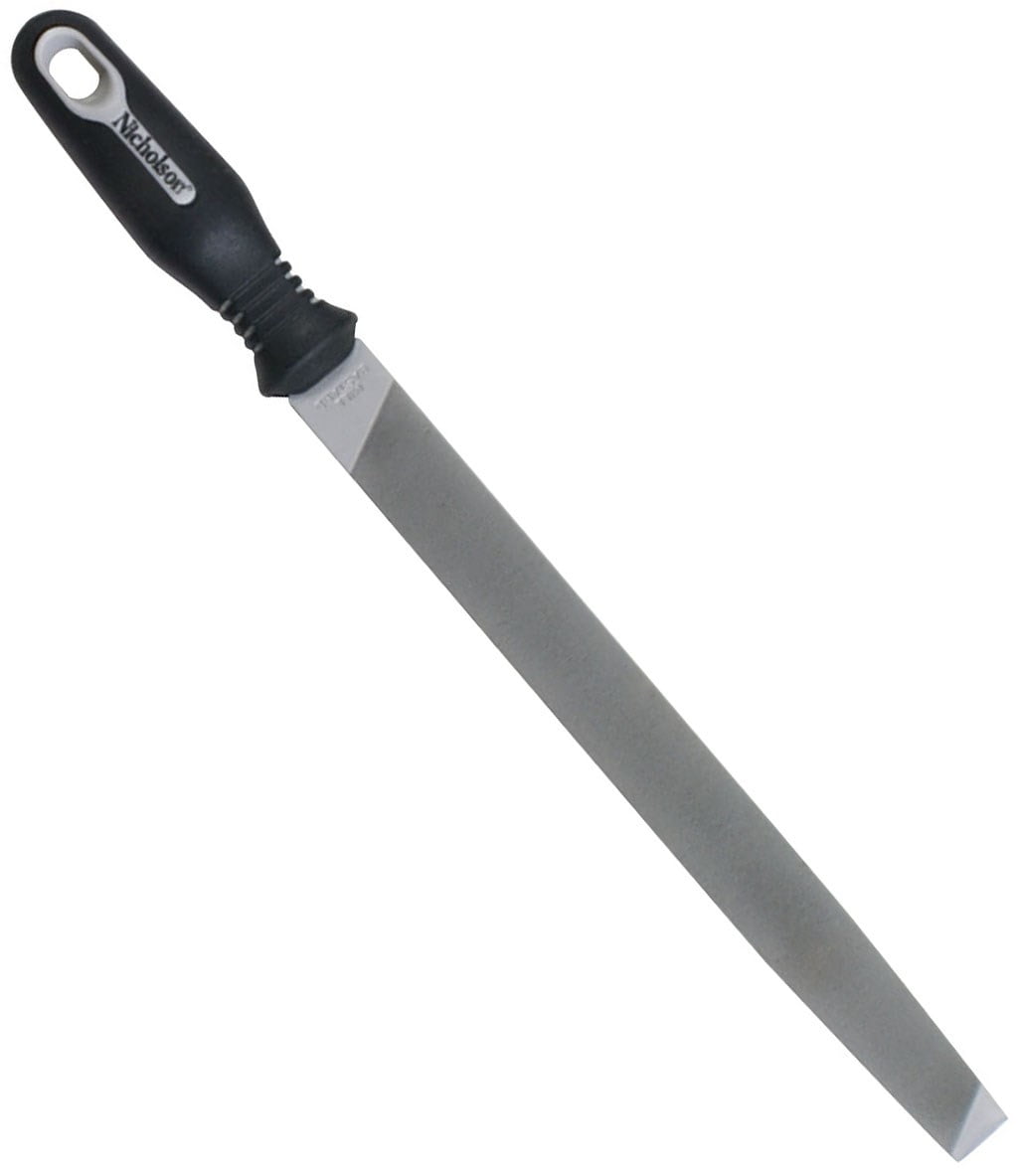 Nicholson 21842HN 12 Mill Bastard Cut File With Ergonomic Handle