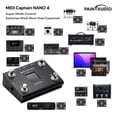 thumbnail image 2 of Controlador de Pedal PAINTAUDIO MIDI Captain NANO 4 USB-MIDI, 2 of 8