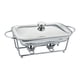 thumbnail image 5 of Calentador de comida para Buffet, recipiente para calentar alimentos, plato de comida transparente portátil multiuso, plato de frotamiento Rectangular 15 l 1 compartimento, 5 of 10