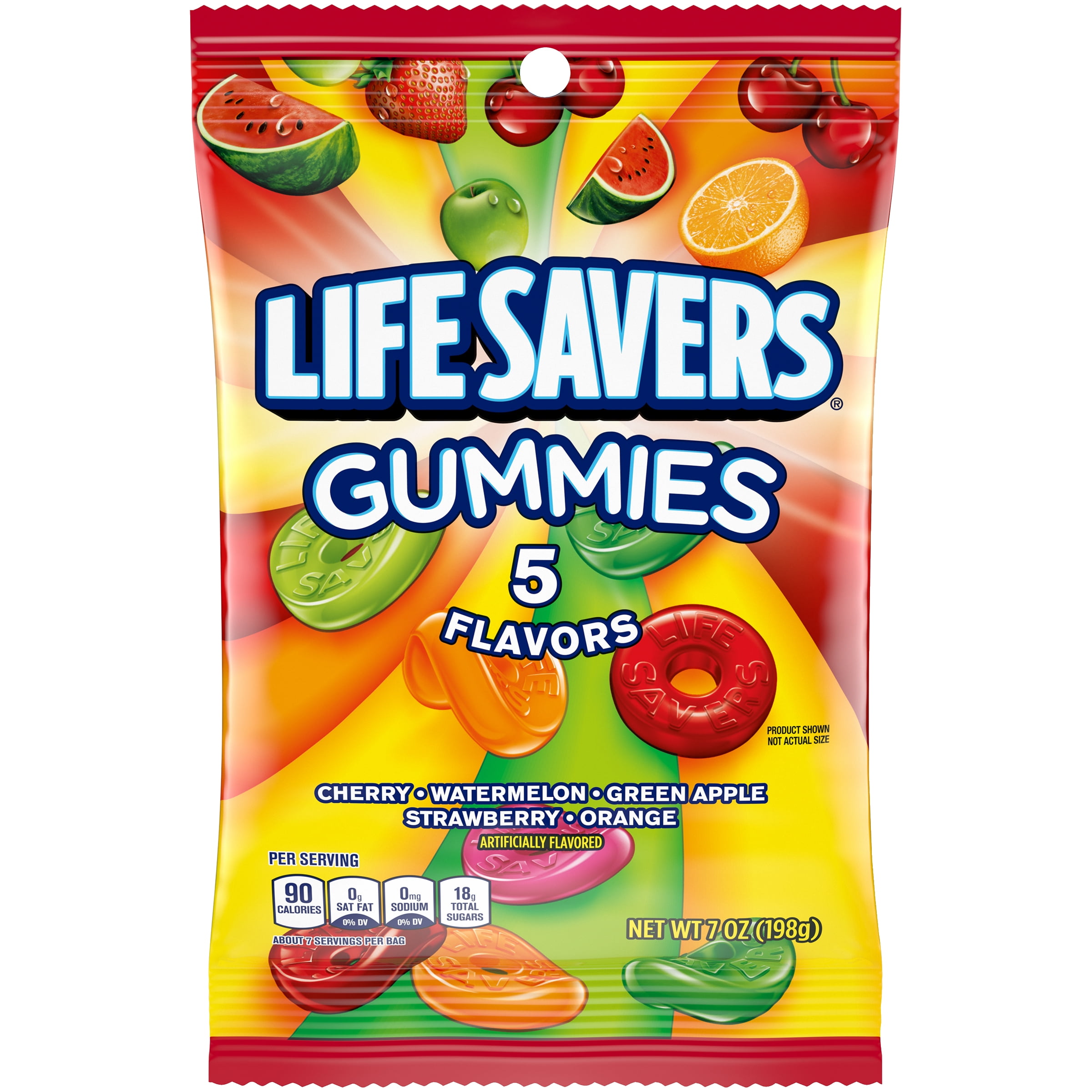 4D Gummy Fruits 2.2 lb Bulk Bag, Size: 2.2 lbs