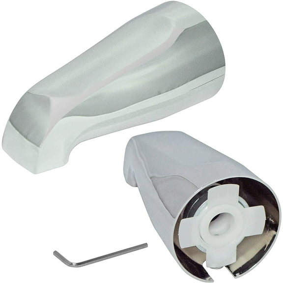 Avalon Stainless Steel Silver Tub Spout Faucet 1 Piece