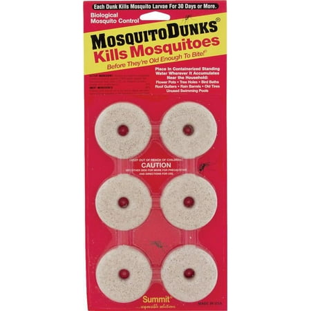 Summit Chemical 110-12C Mosquito Dunks - 6 Pack