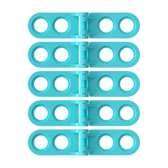 JWQFBC 5Pcs Corrugated Paper Connector Hinges Cardboard Connection Hinges Building Toys