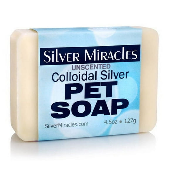 Silver Miracles Colloidal Silver Natural Pet Soap