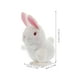 thumbnail image 5 of BRIGHTFUFU Juguete de peluche de conejito de cuerda para niños, conejo saltador suave y Adorable, relleno de cesta de Pascua y juguete interactivo, 5 of 7