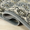 thumbnail image 5 of Superior Lille Traditional Floral Indoor Runner Rug, Cream, 2' 7" x 10', 5 of 7